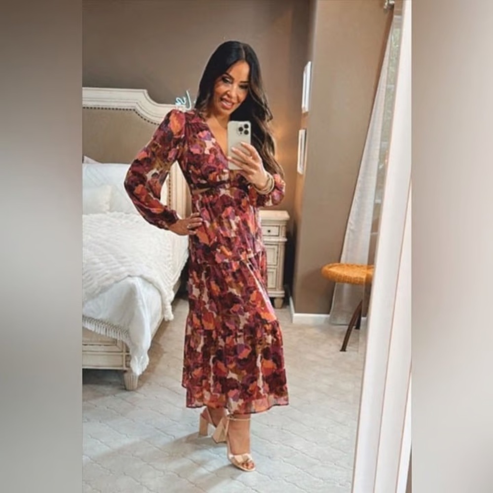 Long Sleeve Fall Maxi